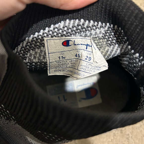 Champion men high top Rally pro gray camo sneakers size 11 - Picture 8 of 12